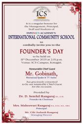 FOUNDERS DAY CELEBRATION 2025