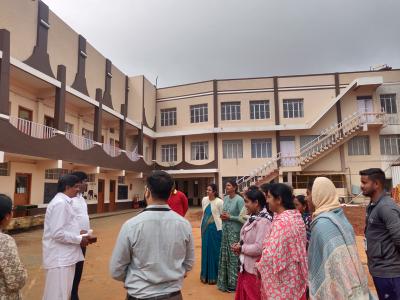 Dr. KAVIDASAN Visit @ ICS 10-01-2024