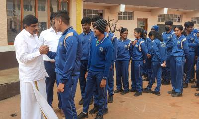 Dr. KAVIDASAN Visit @ ICS 10-01-2024