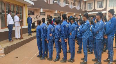 Dr. KAVIDASAN Visit @ ICS 10-01-2024