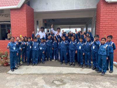 Dr. KAVIDASAN Visit @ ICS 10-01-2024